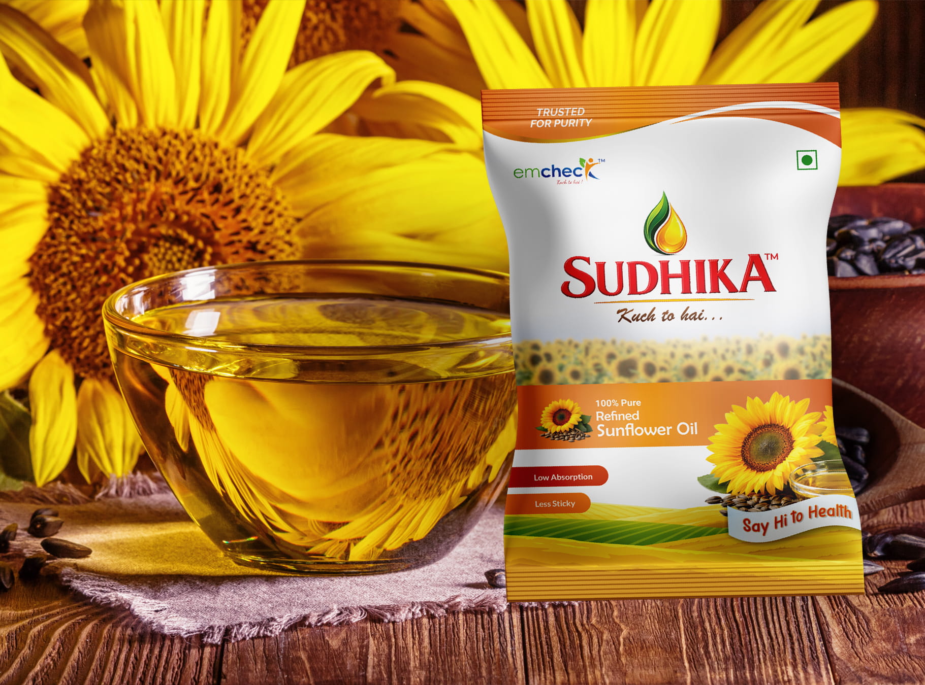 Sudhika Sunflower Oil